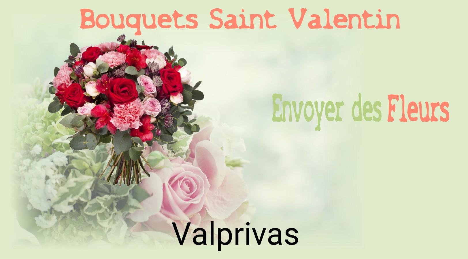 Roses de Saint-Valentin livrées à Valprivas